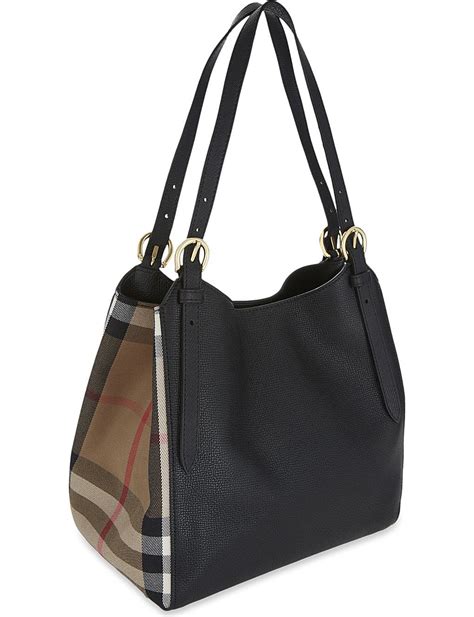 burberry canterbury leather tote